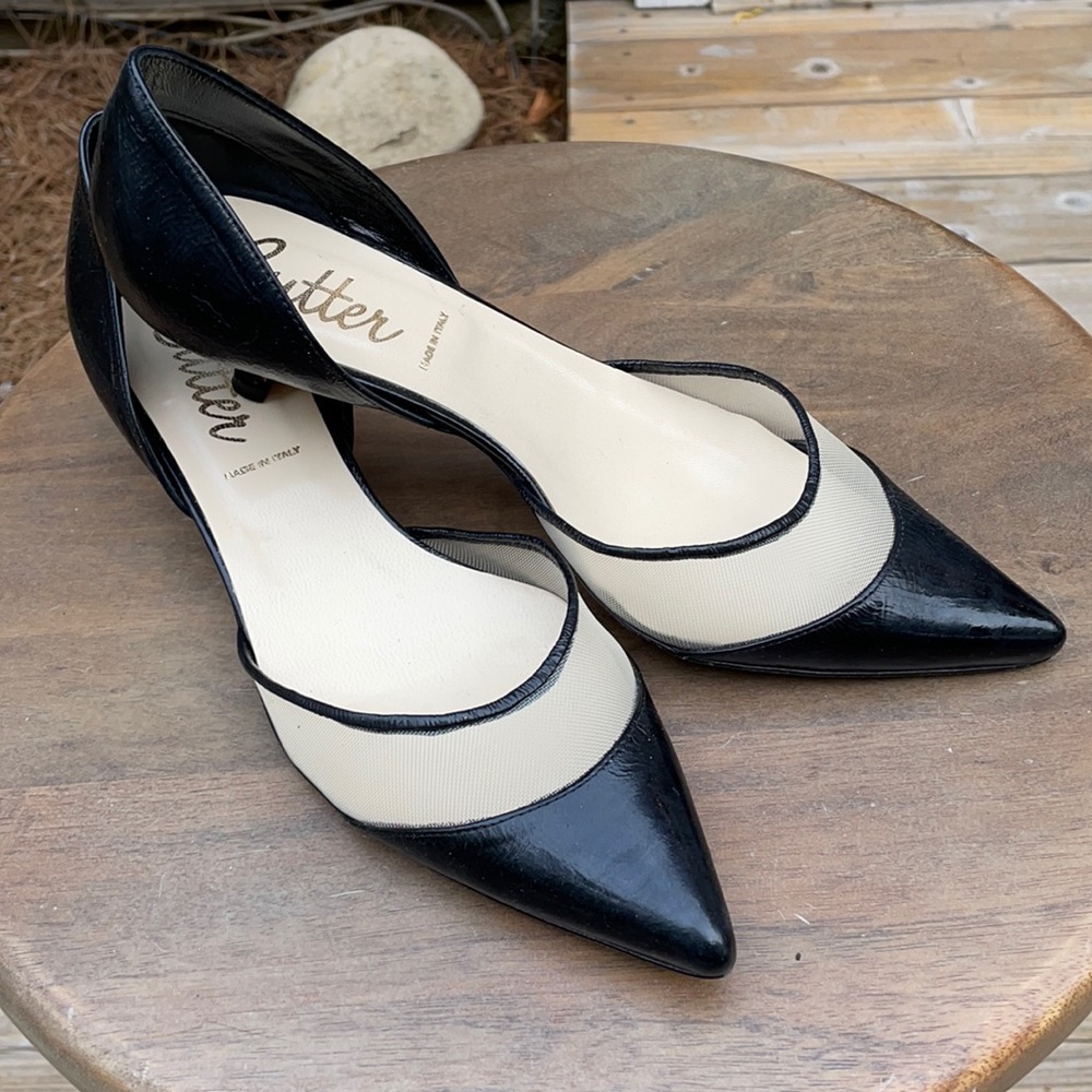 Butter Kitten Heel d'orsay Size 8